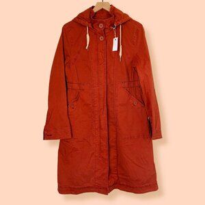 Anthropologie Women's Burnt Orange Parka Jacket
